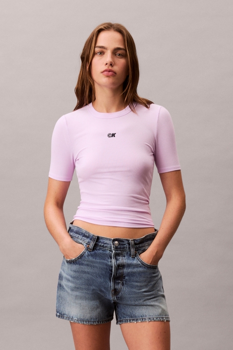 Calvin Klein modal rib tee
